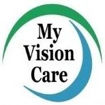 Logo with "My Vision Care" and green and blue curved lines forming a circle.