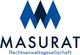 Logo der Masurat Rechtsanwaltsgesellschaft mit blauen M-Buchstaben.