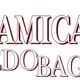 Logo con testo: "Ceramica design Arredo Bagno" in caratteri eleganti su sfondo bianco.