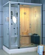 Sauna - Dusch - Dampfdusch Kombination