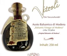 Aceto Balsamico di Modena-250 ml \"La Vecchia Dispensa\"