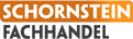 Logo mit Schriftzug „Schornstein Fachhandel“.