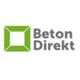 Logo van Beton Direkt met groene vierkante grafiek naast de bedrijfsnaam in grijze letters.