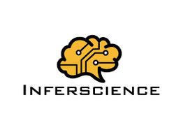 Yellow brain logo with circuit design above the text "Inferscience."