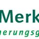 HanseMerkur Logo mit grünem Schriftzug und Symbol von drei Personen im Kreis.
