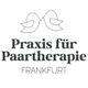 Zwei stilisierte Vögel über dem Text "Praxis für Paartherapie Frankfurt".