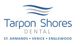 Tarpon Shores Dental logo with wave design. Locations: St. Armands, Venice, Englewood.