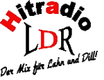 Logo von Hitradio LDR mit Slogan "Der Mix für Lahn und Dill!".