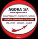 Logo d'Agora SEA: Comptabilité, fiscalité, social, expertise comptable depuis 1983, conseil, audit.
