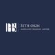 Logo with text "Seth Okin Maryland Criminal Lawyer" on a dark blue background.