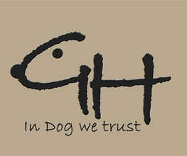 Gehorsamer Hund Logo