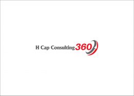 Logo: "H Cap Consulting 360" with stylized red and black arrow design on a white background.